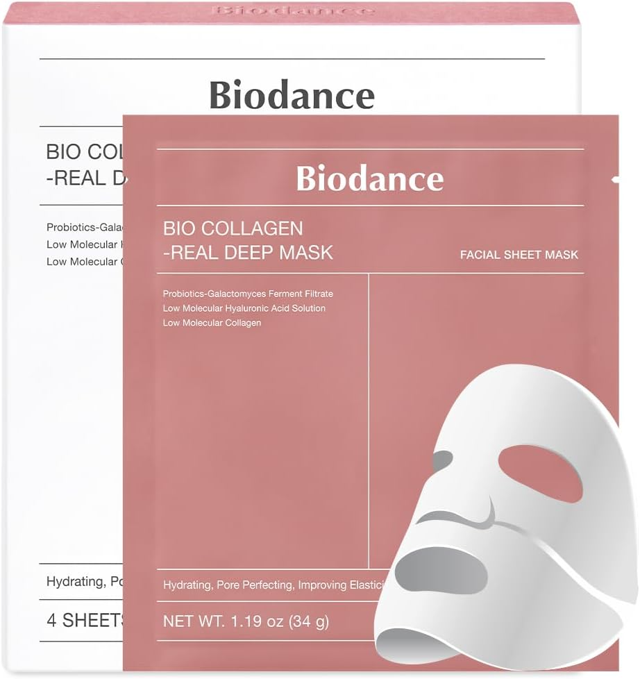 BIODANCE Bio-Collagen Deep Hydrating Overnight Mask -34g x 4ea