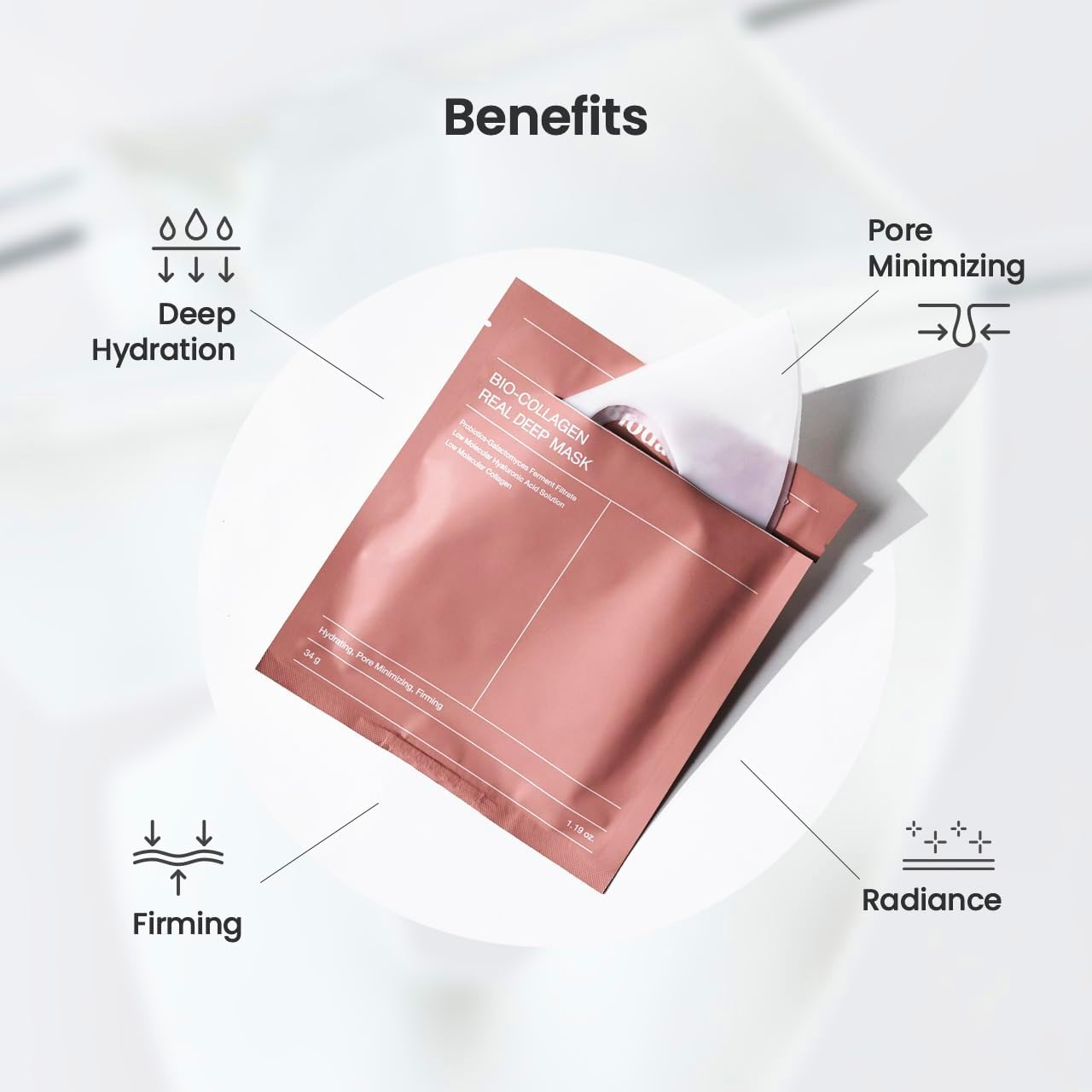 BIODANCE Bio-Collagen Deep Hydrating Overnight Mask -34g x 4ea
