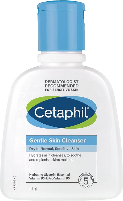 Cetaphil Gentle Skin Cleanser, Face & Body Wash for Dry to Normal, Sensitive Skin