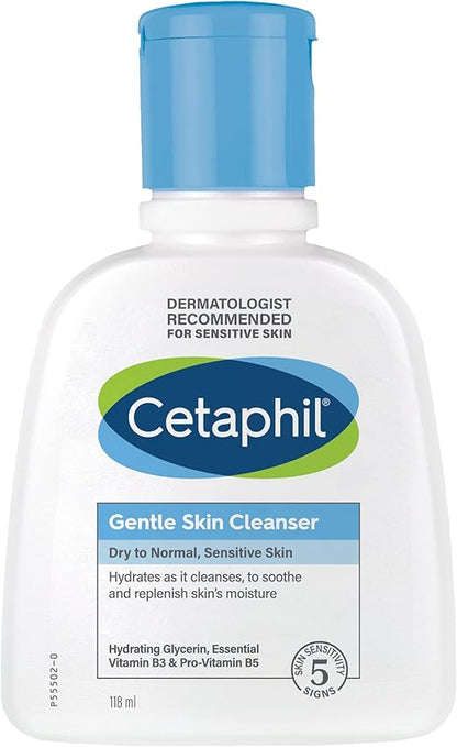 Cetaphil Gentle Skin Cleanser, Face & Body Wash for Dry to Normal, Sensitive Skin