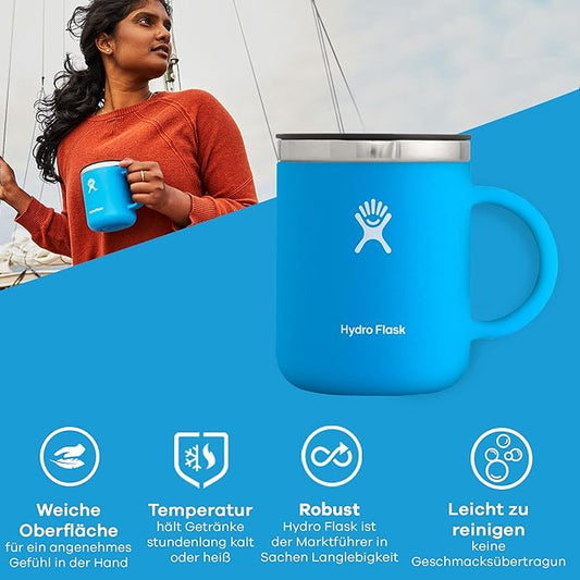 TYESO Vacuum Insulated Stainless Steel Coffee Mug