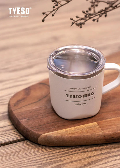 كوب قهوة معزول بالفراغ مصنوع من الفولاذ المقاوم للصدأ من TYESO
