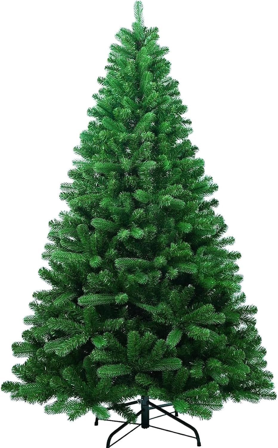 NIBEMINENT Christmas Tree 7ft Real Pine Needles Artificial Christmas Trees