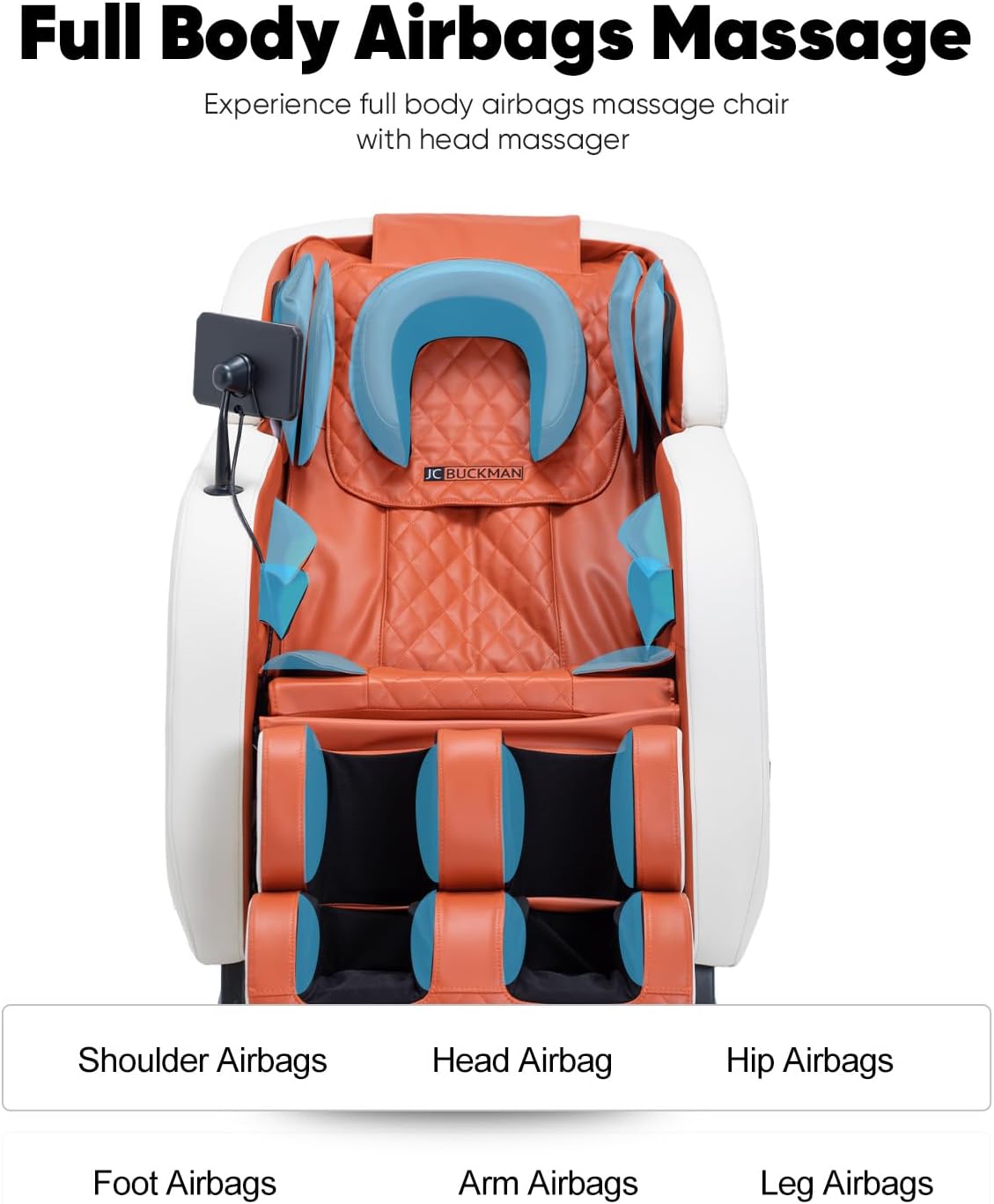 JC BUCKMAN RefreshUs Massage Chair | Heat Therapy