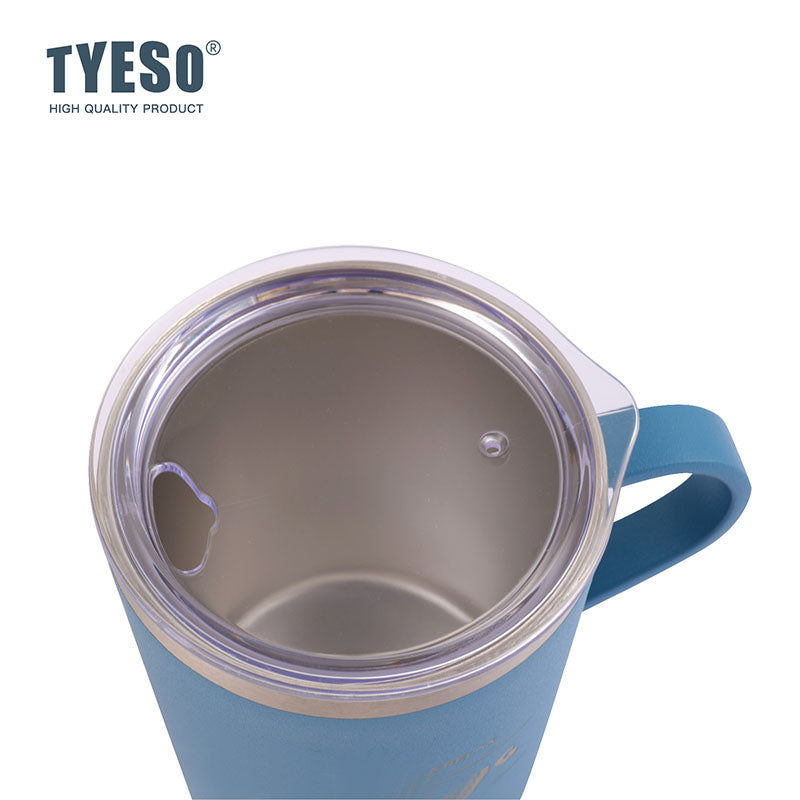 كوب قهوة معزول بالفراغ مصنوع من الفولاذ المقاوم للصدأ من TYESO
