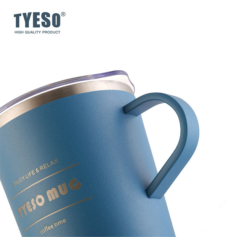 كوب قهوة معزول بالفراغ مصنوع من الفولاذ المقاوم للصدأ من TYESO